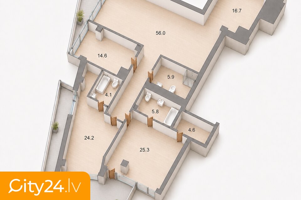 Mežaparka prospekts, 1, -52, Dzintari, Jūrmala