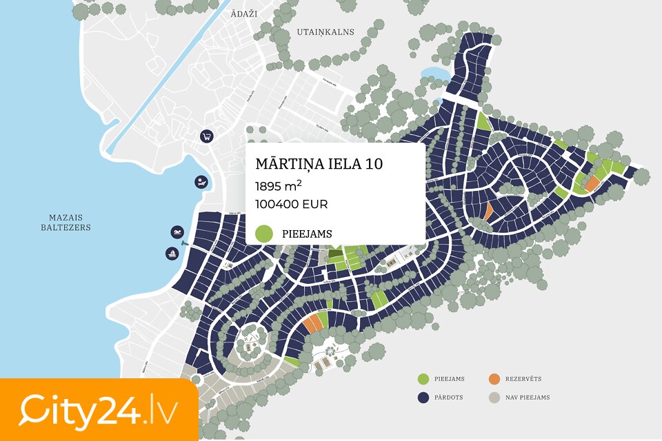 Mārtiņa iela, 10, Baltezers, Garkalnes pag., Ropažu nov.