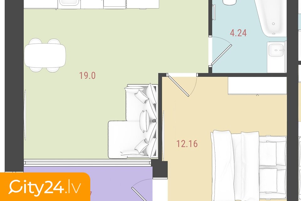 Buru iela, 17A, -37, Torņakalns, Rīga