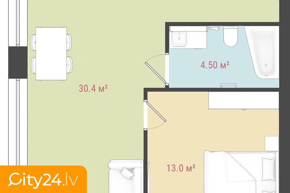 Buru iela, 17A, -6, Torņakalns, Rīga