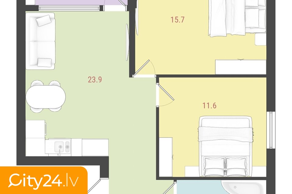 Buru iela, 17A, -33, Torņakalns, Rīga